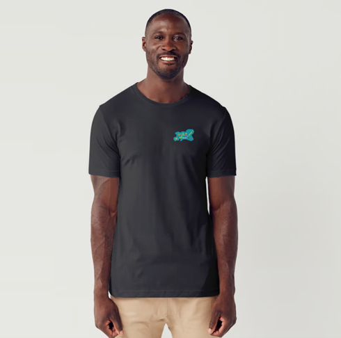 T-shirt noir YES