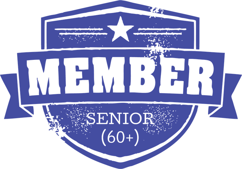 Senior (60+) Lifetime Membership