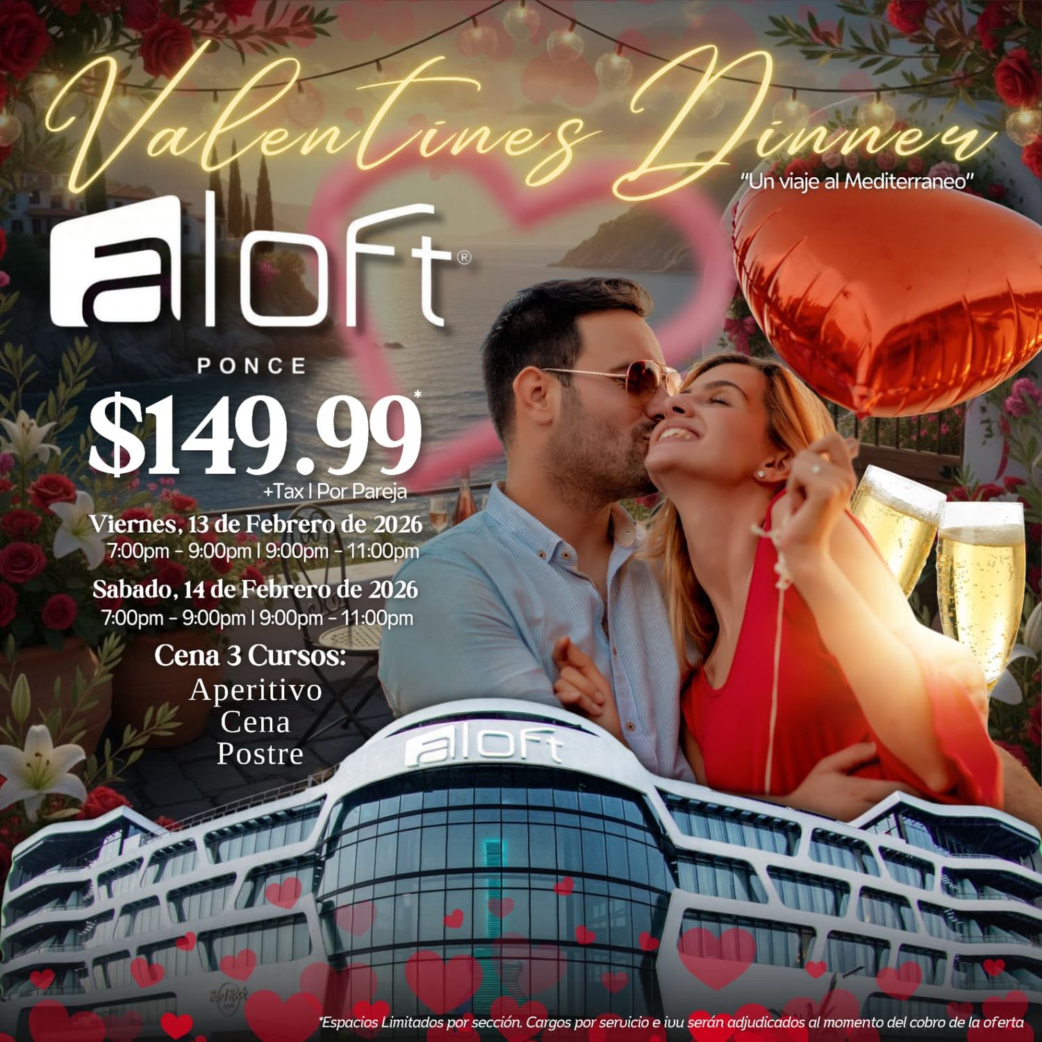 Valentine's Mediterranean Dinner