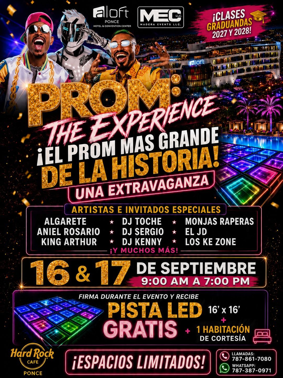 PROM: THE EXPERIENCE (Reserva Gratis)
