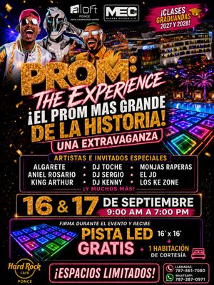 PROM: THE EXPERIENCE (Reserva Gratis)
