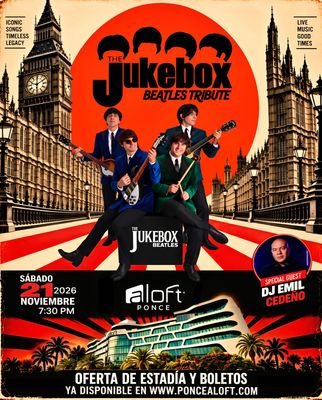 JUKEBOX BEATLES TRIBUTE at ALOFT