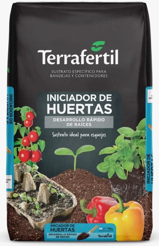 Sustrato Iniciador de Huertas Terrafertil 10L