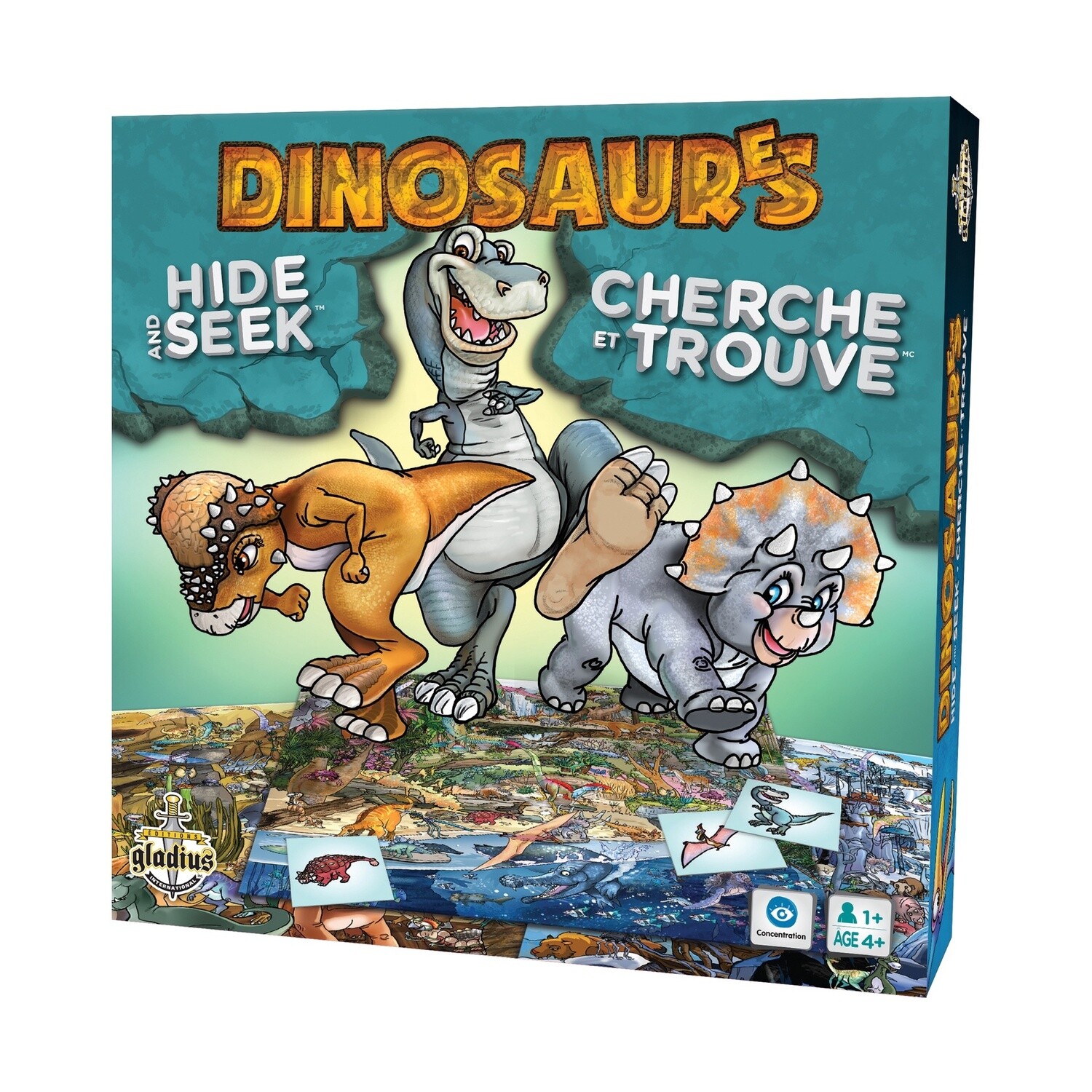 Cherche et Trouve Dinosaures