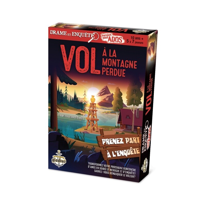 Drame &amp; enquête - Vol à La Montagne Perdue (5-7) (Fr)