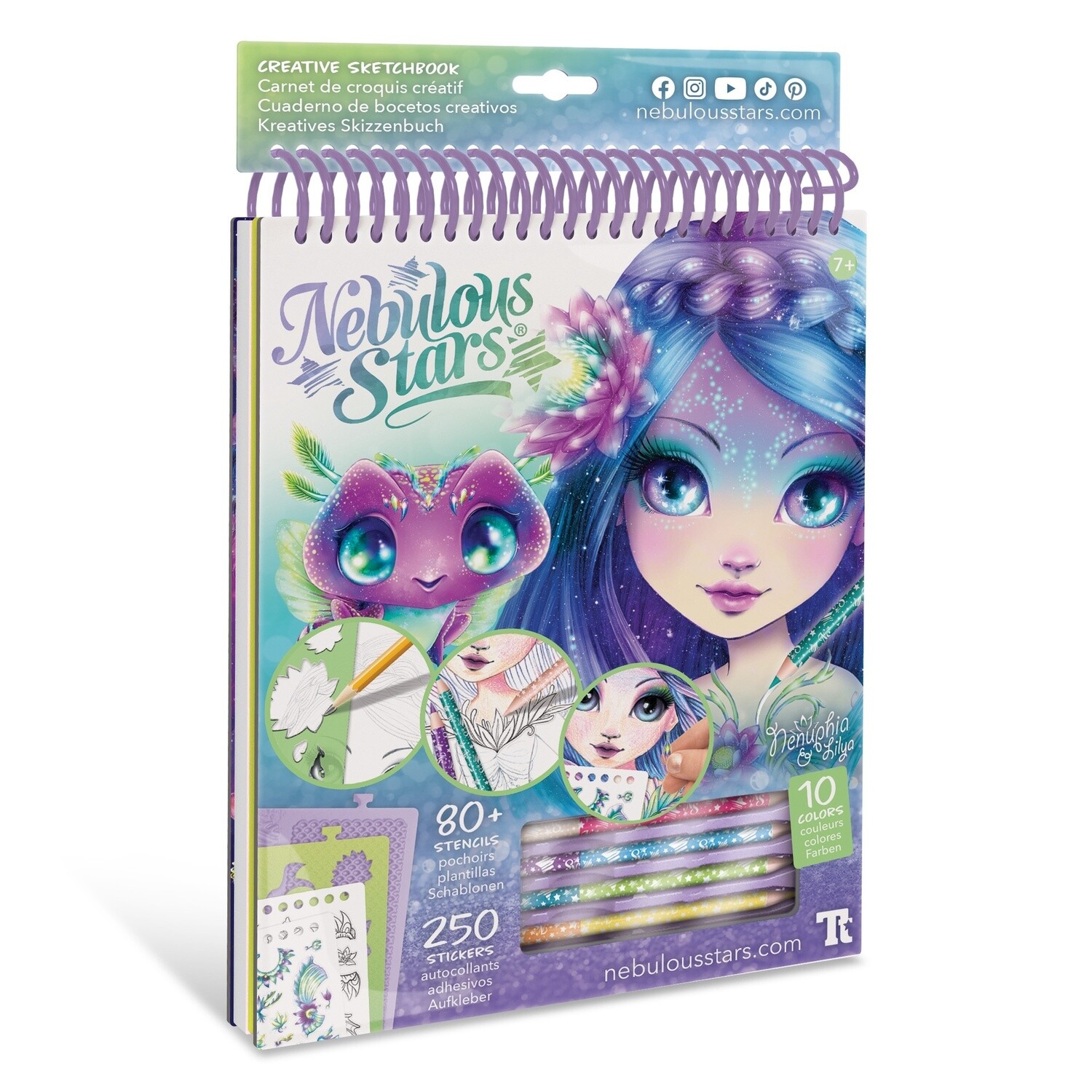 Carnet de croquis créatif - Nenuphia