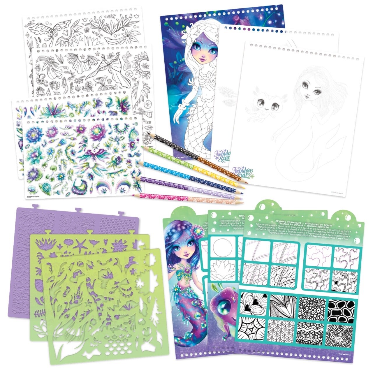 Carnet de croquis créatif - Nenuphia