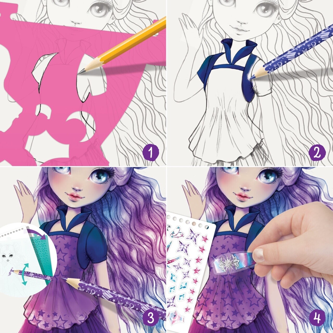 Carnet de croquis créatif - Nebulia