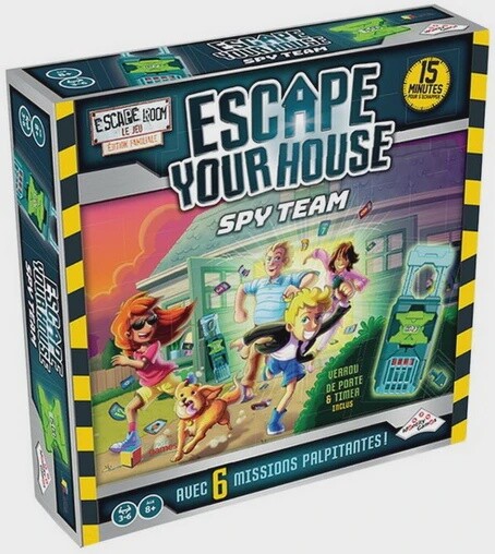 Coffret Escape Your House #1 / Spyteam (Fr)