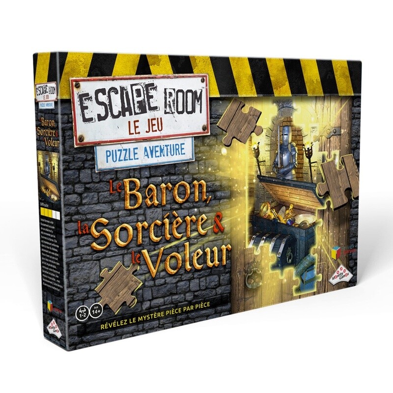 Escape Room / Puzzle Escape #2 - Le Baron, la sorcière et le voleur (Fr)