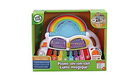 Piano arc-en-ciel Lumi magique