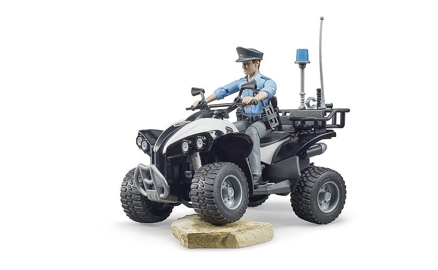 VTT de Police avec Policier