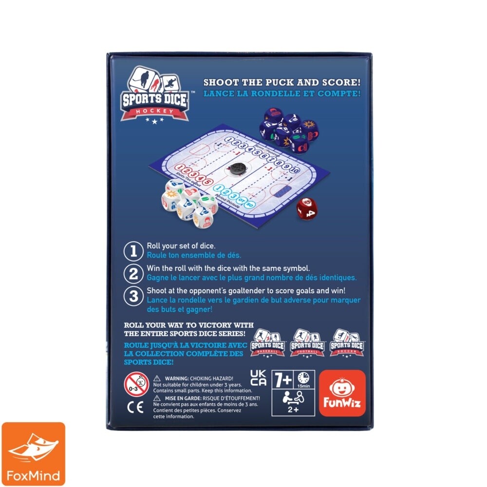 Sports Dice - Hockey