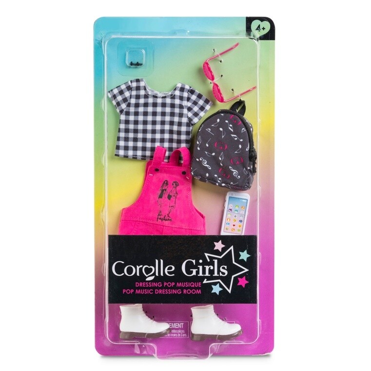 Ensemble Pop Musique &amp; Mode pour poupée Corolle Girls