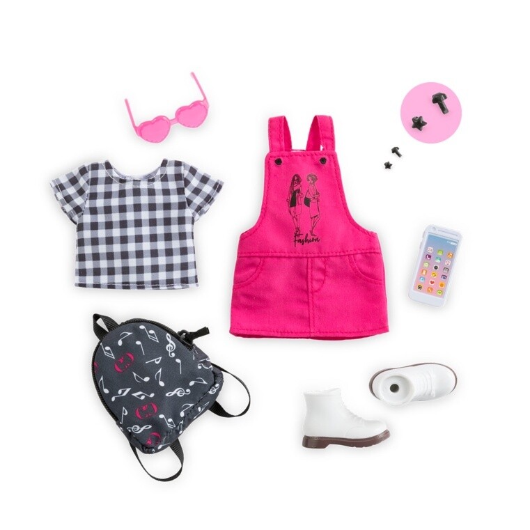 Ensemble Pop Musique &amp; Mode pour poupée Corolle Girls