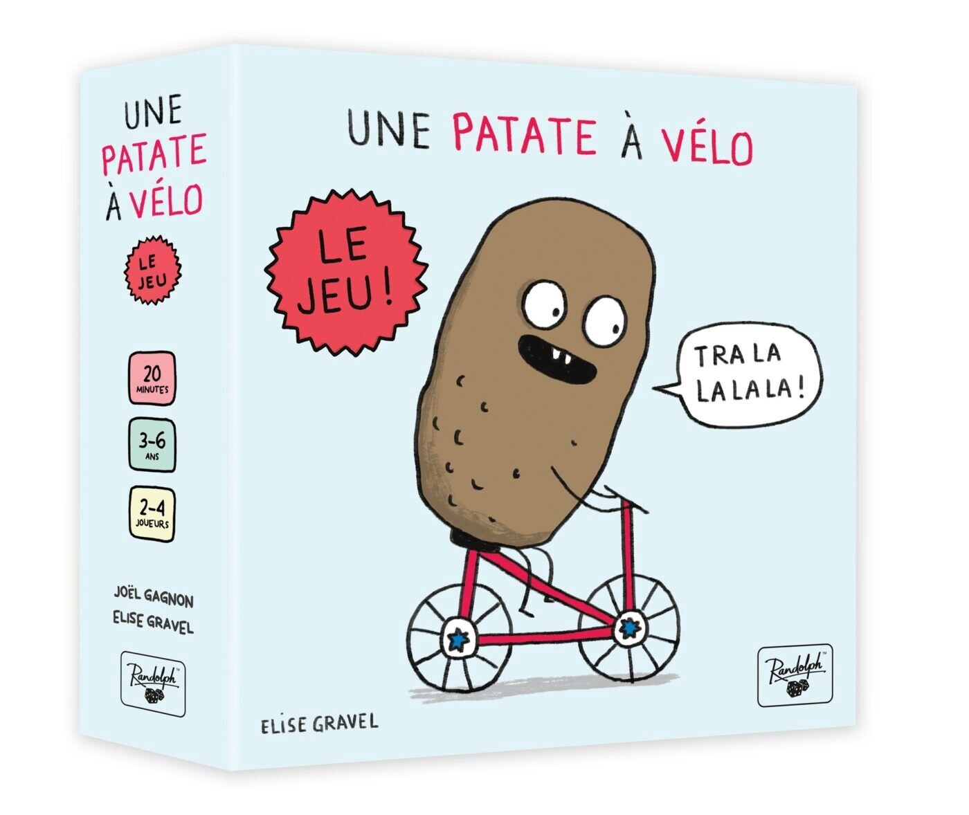 Une patate à vélo - Le jeu (Fr)