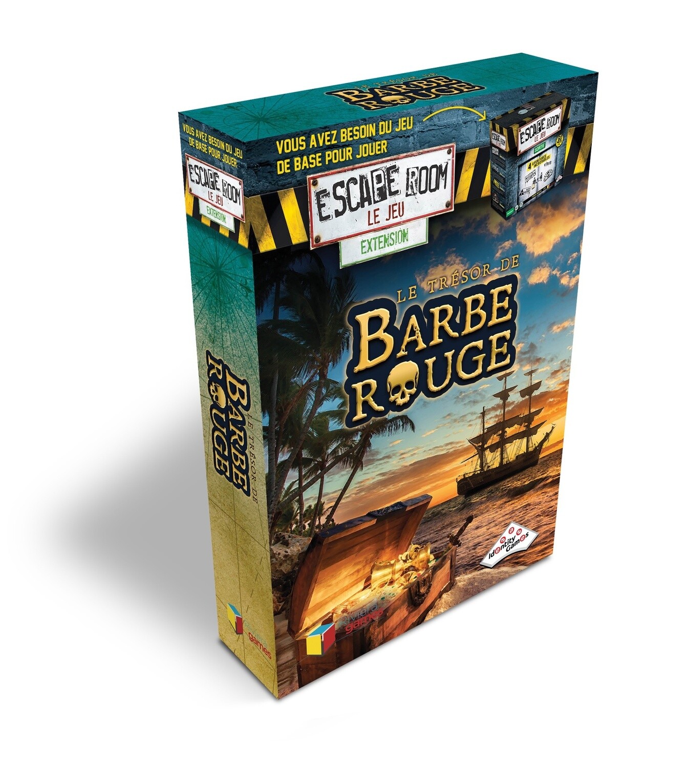 Escape Room / Le trésor de Barbe Rouge - Extension (Fr)