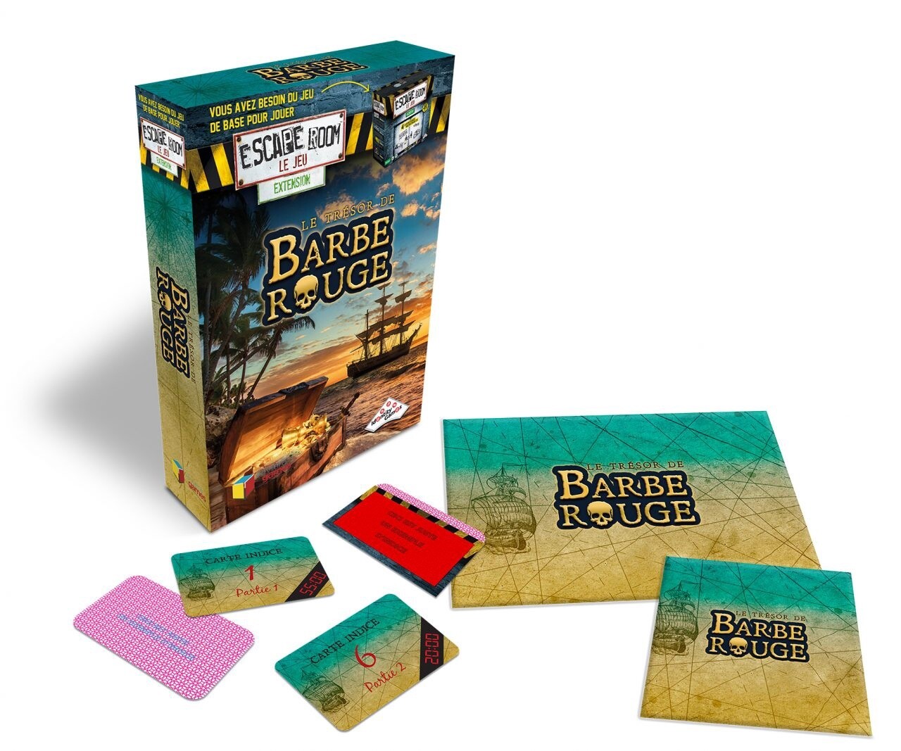 Escape Room / Le trésor de Barbe Rouge - Extension (Fr)