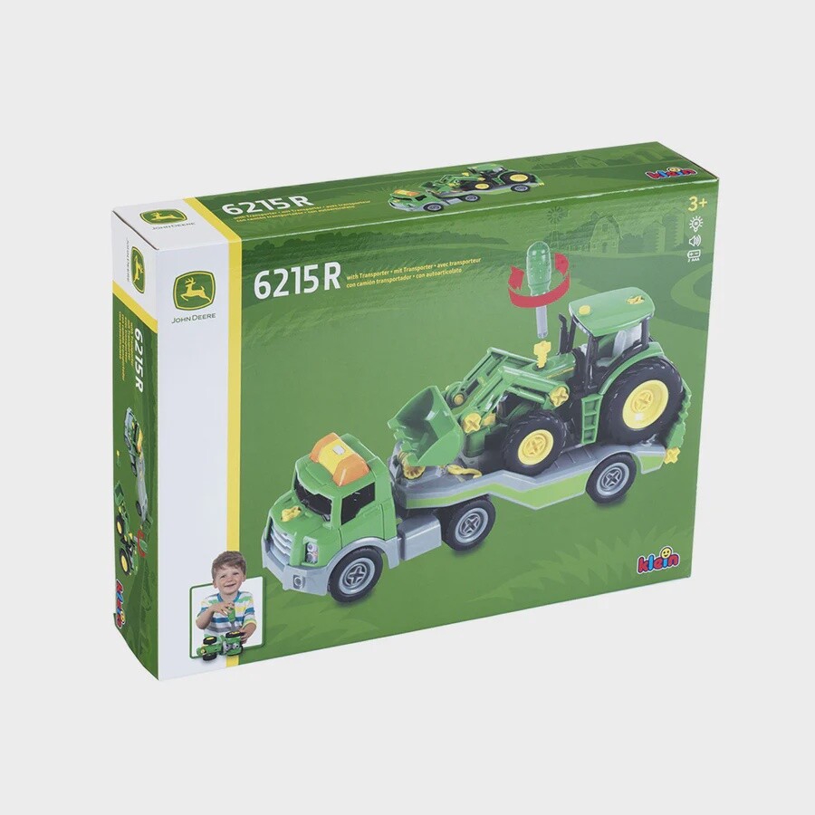 Tracteur avec transporteur John Deere