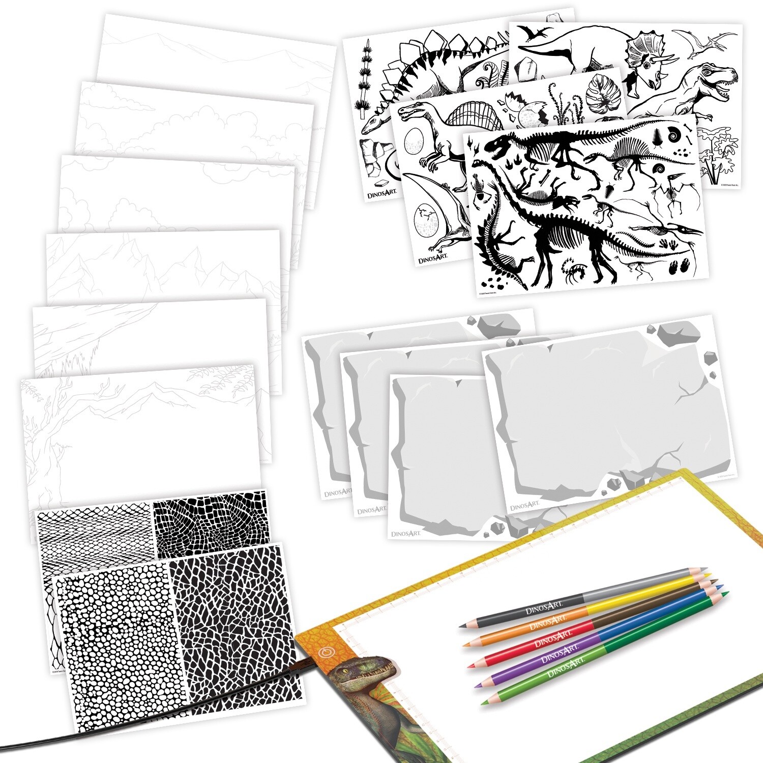 Tablette lumineuse de dessin DinosArt