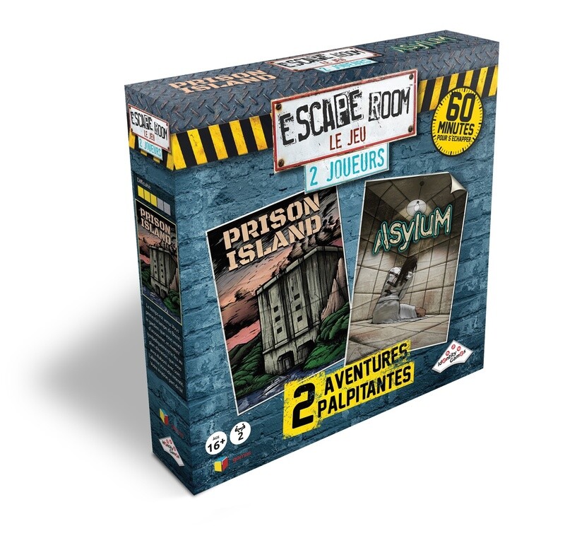 Escape Room / Coffret 2 joueurs #1 / 2 scénarios (Fr)