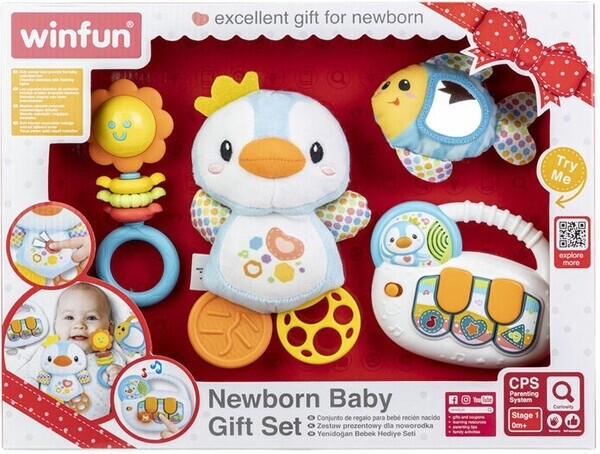 Coffret cadeau de jeux pour nouveau-né