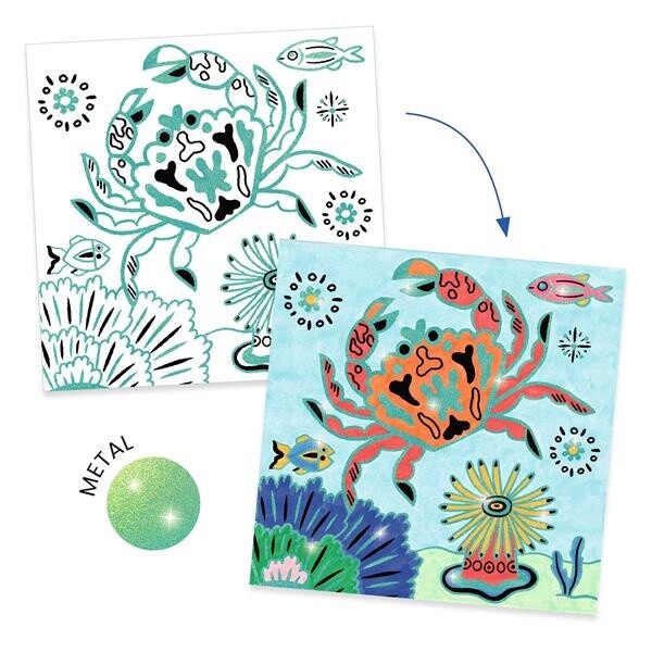Coloriages Surprises / Sous La Mer