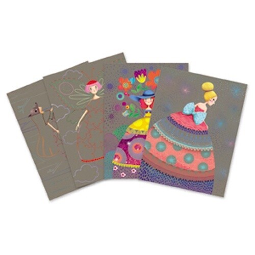 Cartes à gratter / Le Bal des coquettes