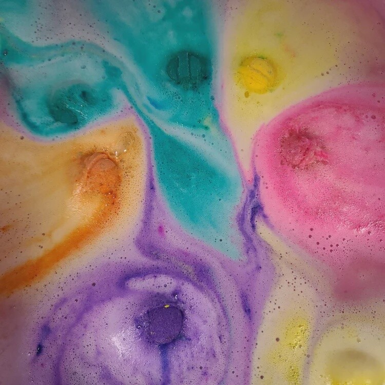 Potion de bain / Boules de gommes