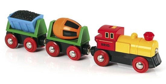 Train de marchandises avec lumière