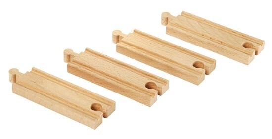 Rails courts droits / 108 mm