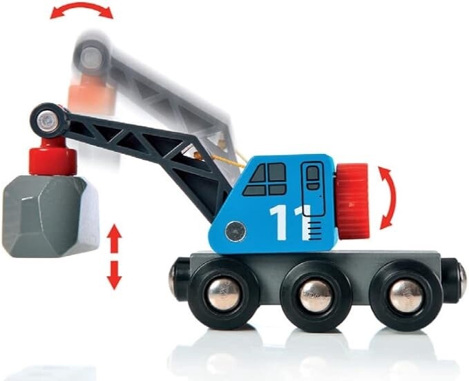 33210 / Ciruit Rail route transport de roches