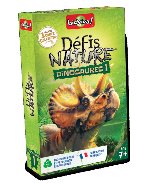 Défis Nature / Dinosaures 1 Vert (Nouvelle Version)