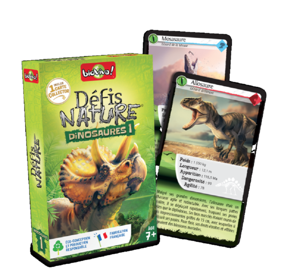 Défis Nature / Dinosaures 1 Vert (Nouvelle Version)