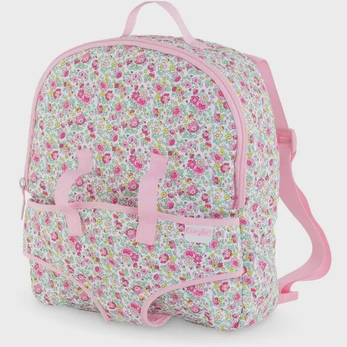 Sac à dos porte-poupon Fleuri