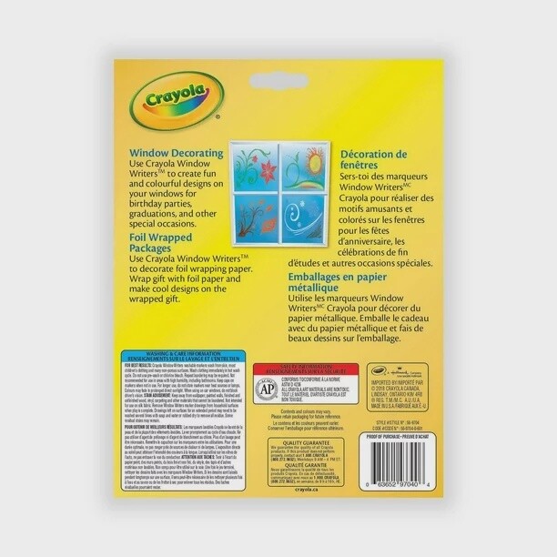 Marqueurs lavables pour fenêtre (10)