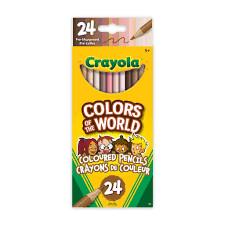 Crayons de couleurs / Couleurs de la peau (24)