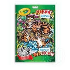 Fuzzy Posters Colouring Book