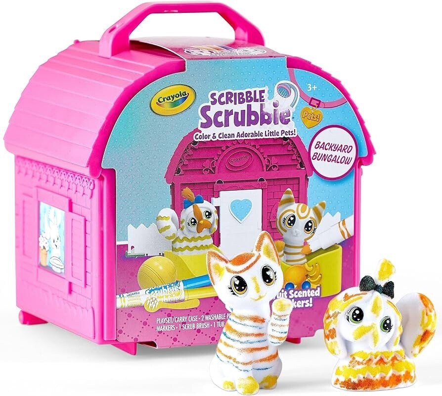 Scribble Scrubbie Pets Backyard Bungalow Playset