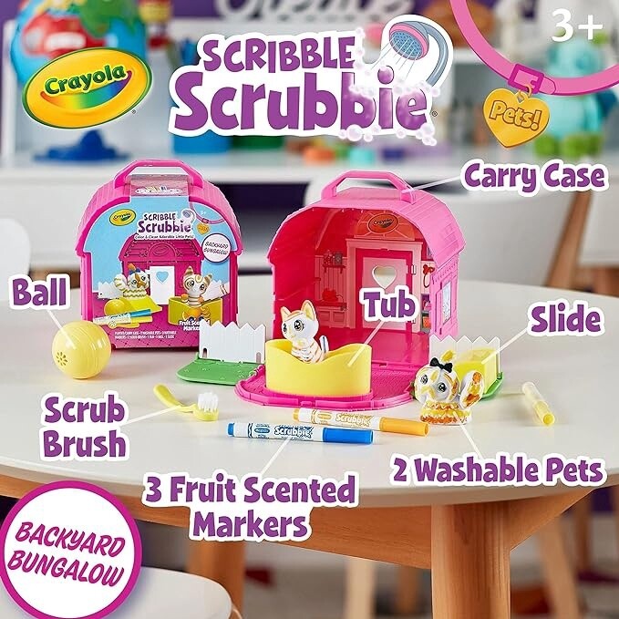 Scribble Scrubbie Pets Backyard Bungalow Playset