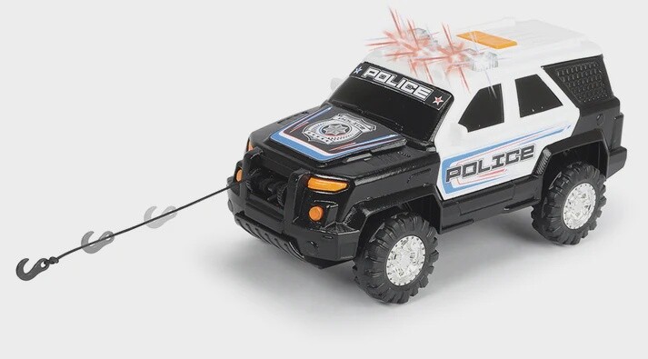 City Heroes - Camion Police Swat Sons &amp; Lumières (15 cm)