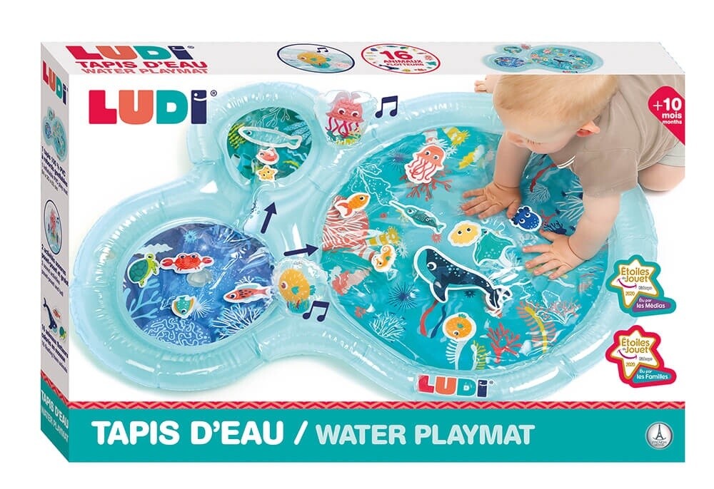 Tapis d&#39;eau marin