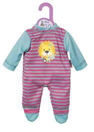 Dolly Moda - Pyjama Éléphant/Lion (30 cm)