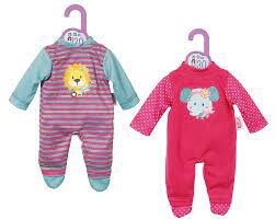 Dolly Moda - Pyjama Éléphant/Lion (30 cm)