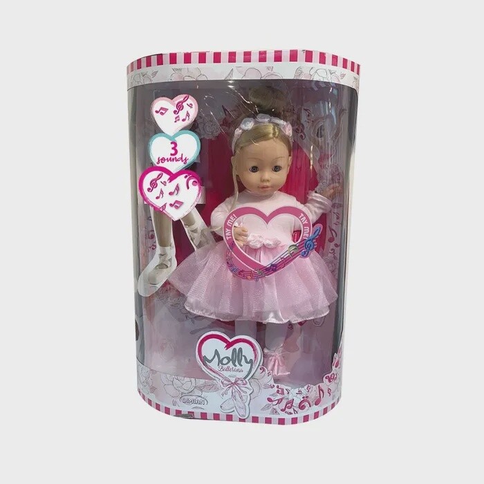 Bambolina / Molly Poupée Ballerine (40 cm)