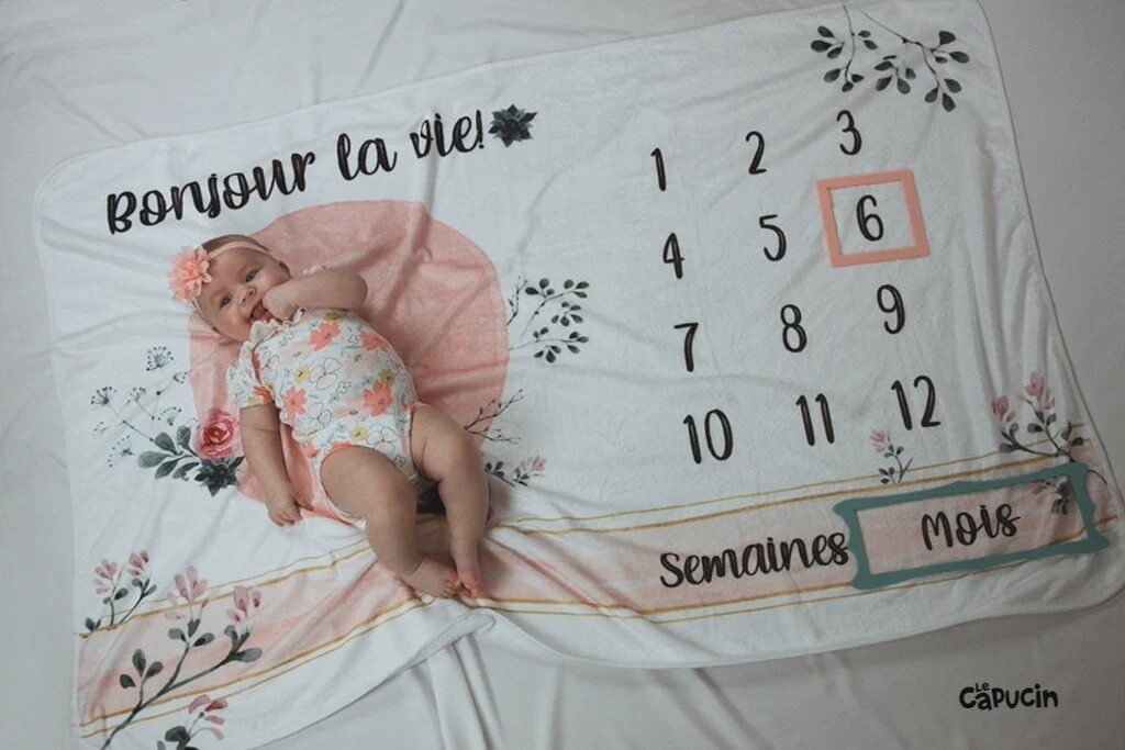 Couverture D&#39;Etape Pour Bebe Fille