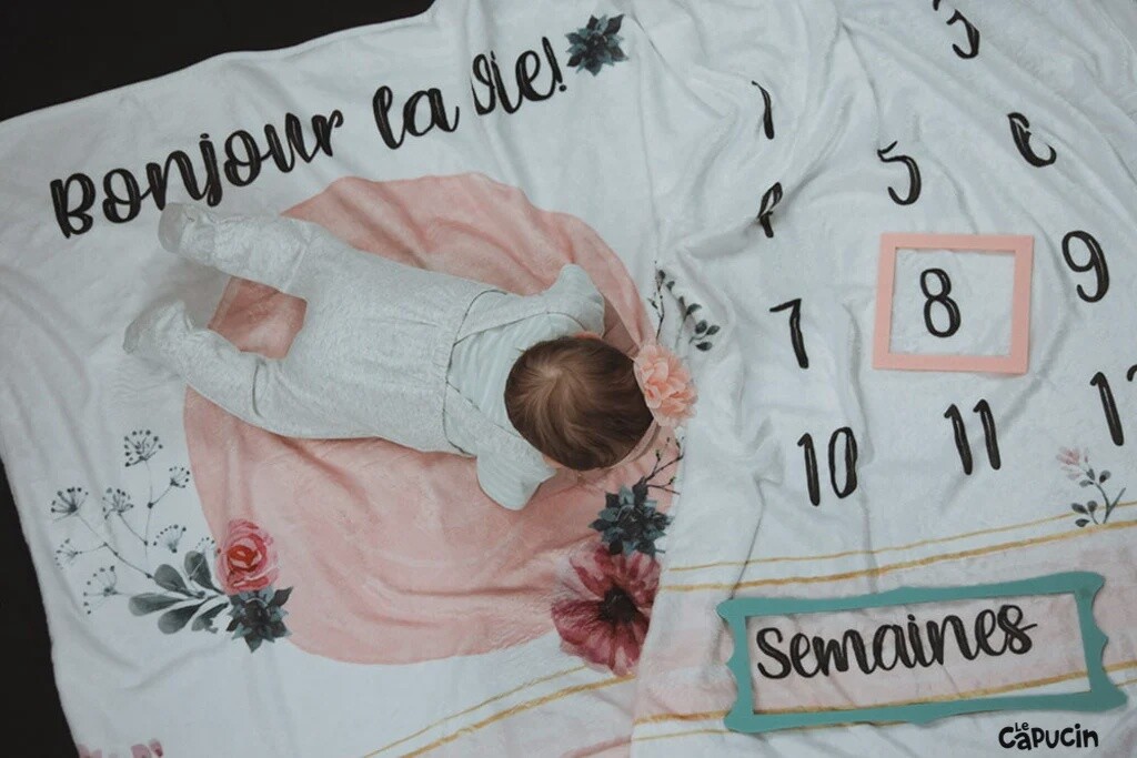 Couverture D&#39;Etape Pour Bebe Fille