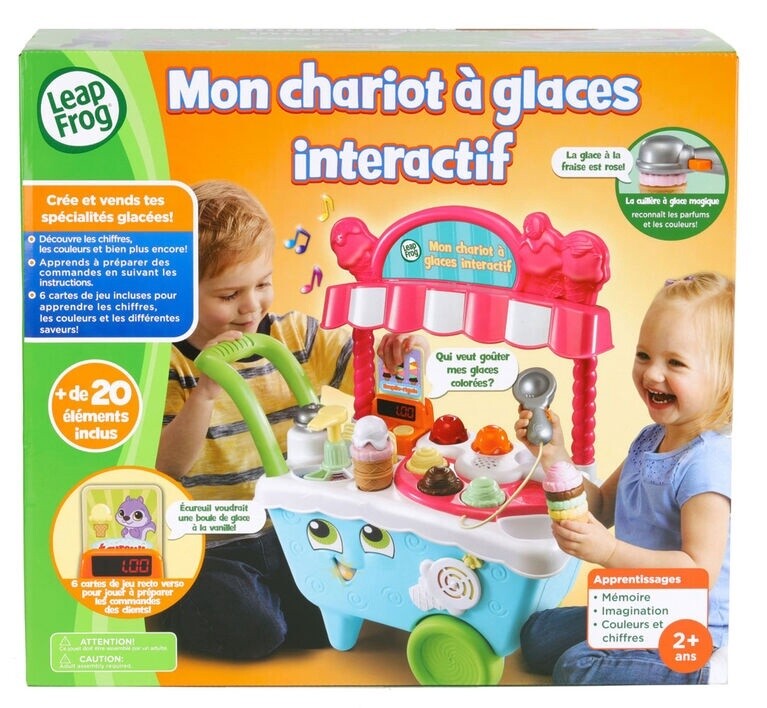 Mon chariot à glaces interactif