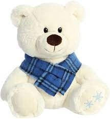 Ourson foulard bleu