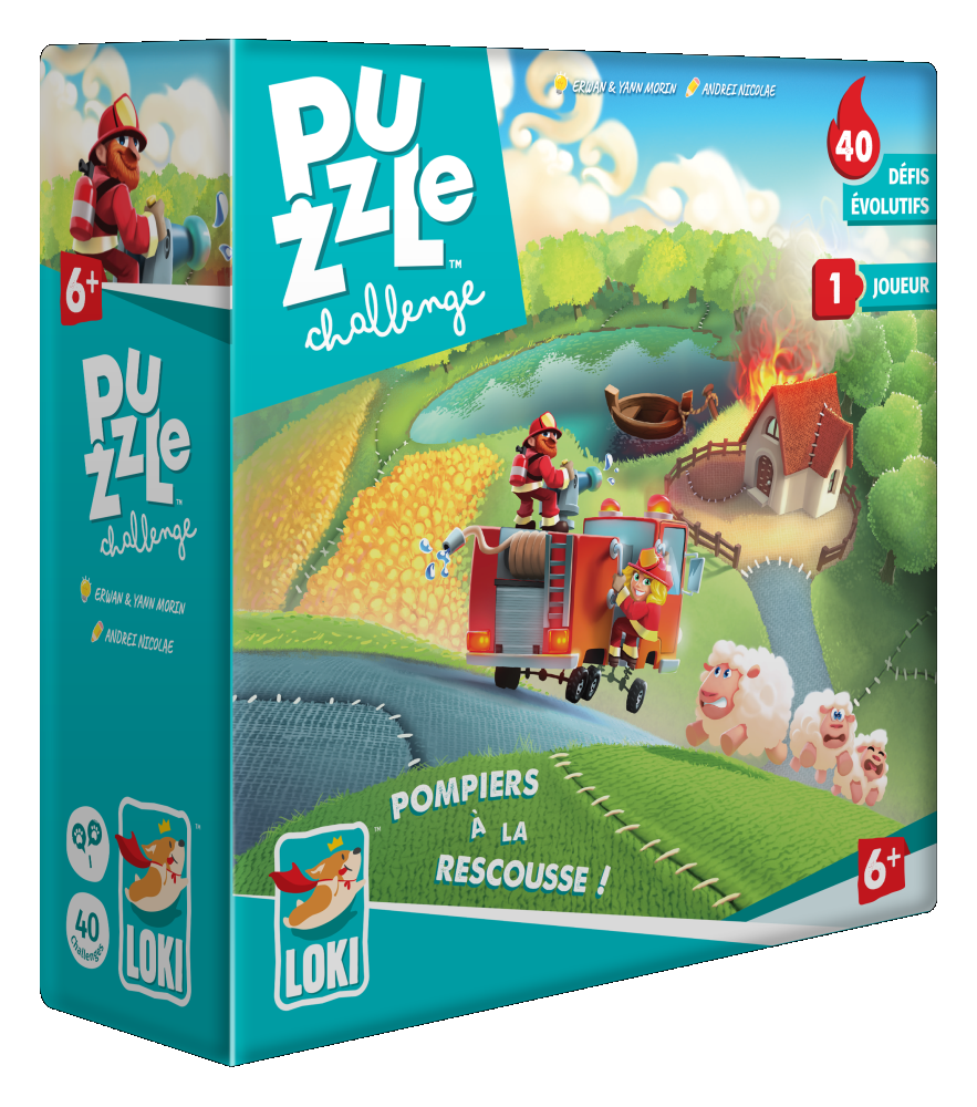 Puzzle Challenge : Pompiers À La Rescousse (Fr)
